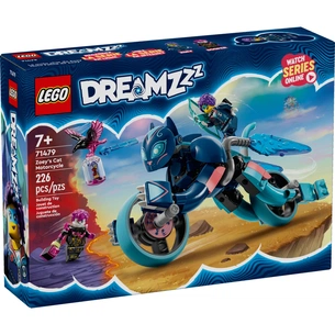 Конструктор LEGO DREAMZzz Котячий мотоцикл Зоуі (71479) зображення 1
