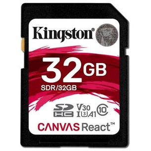 Карта пам'яті Kingston 32GB SDHC class 10 UHS-1 U3 (SDR/32GB) зображення 1