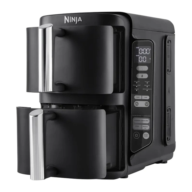 Мультипечь Ninja Double Stack 2-Level Air Fryer 7,6 л (SL300EU) - изображение 3