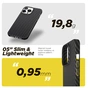 Чохол до мобільного телефона Armorstandart LikeCarbon MagCase Apple iPhone 16 Pro Max Black (ARM80093) - зменшене зображення 4