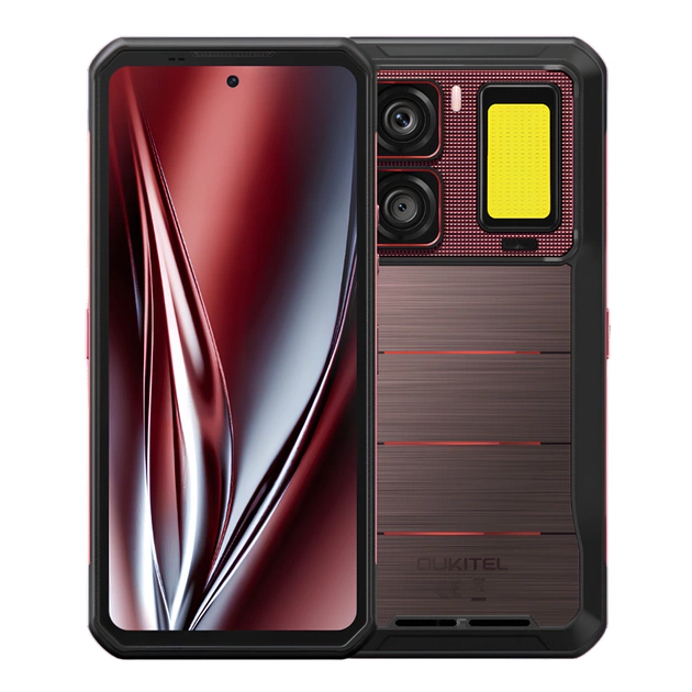 Мобільний телефон OUKITEL WP300 12/512GB Black-Red (6941749808561) - зображення 1