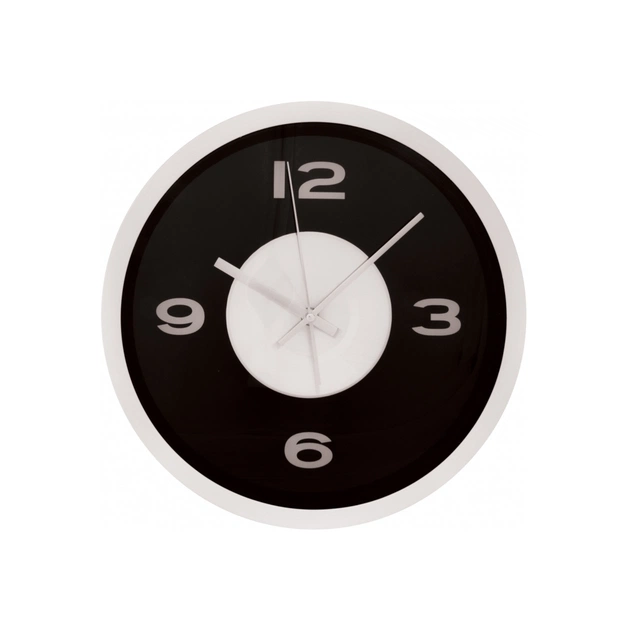 Настінний годинник Economix Promo Art металевий, чорний (E51809-01) - picture 1