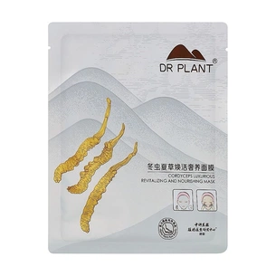 Маска для обличчя Dr. Plant Cordyceps Sinensis Revitalizing and Nourishing Mask Відновлююча Живильна 1 шт (6959436315971) зображення 1