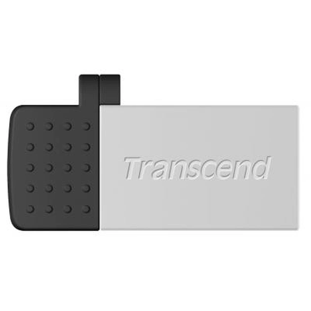 USB флеш накопичувач Transcend 8GB JetFlash OTG 380 USB 2.0 (TS8GJF380S) - зображення 1
