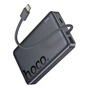 Батарея універсальна HOCO 10000 mAh Origen Dual PD/20W Magnetic with cable Type-C Metal Gray (Q44 / 714983) - зменшене зображення 6