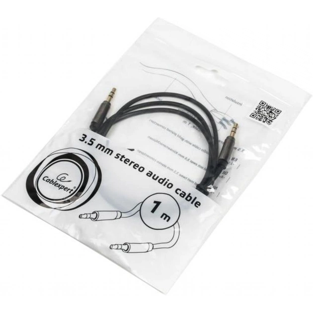 Кабель мультимедійний 3.5mm M to 3.5mm M 1.0m Cablexpert (CCAP-444-1M) - зображення 4
