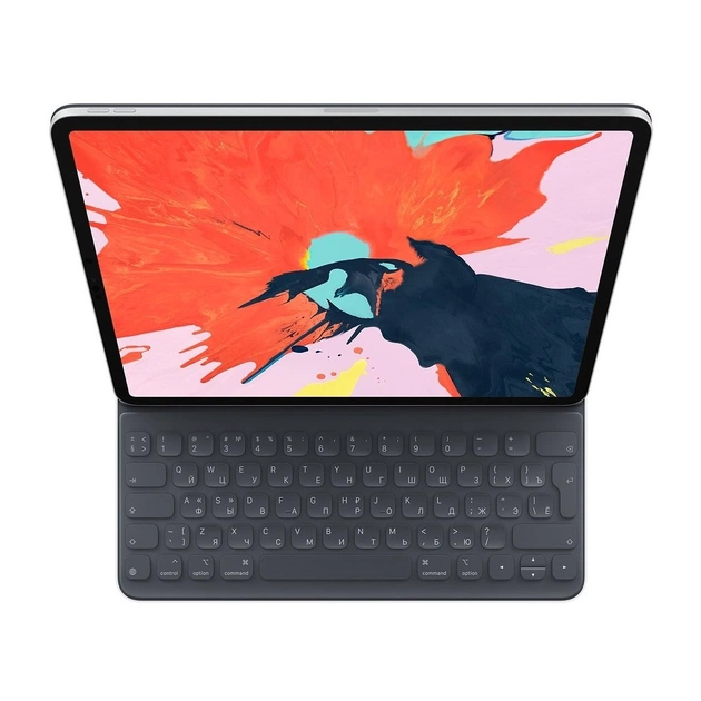 Чохол до планшета Apple Smart Keyboard Folio for 12.9-inch iPad Pro (3rd Generation) (MU8H2RS/A) - зображення 1