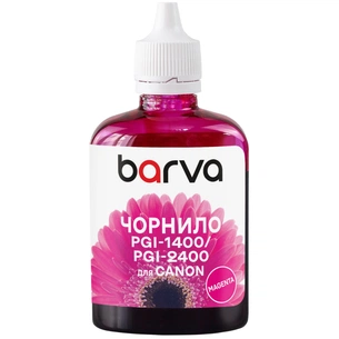 Чорнило Barva Canon PGI-1400/PGI-2400 100 мл, M Pigm. (C1400-926) зображення 1