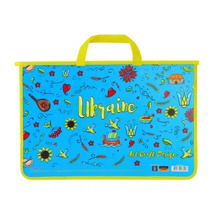 Папка - портфель Cool For School А4 пластиковий на блискавці Art Craft Design (CF30001-07) зображення 1