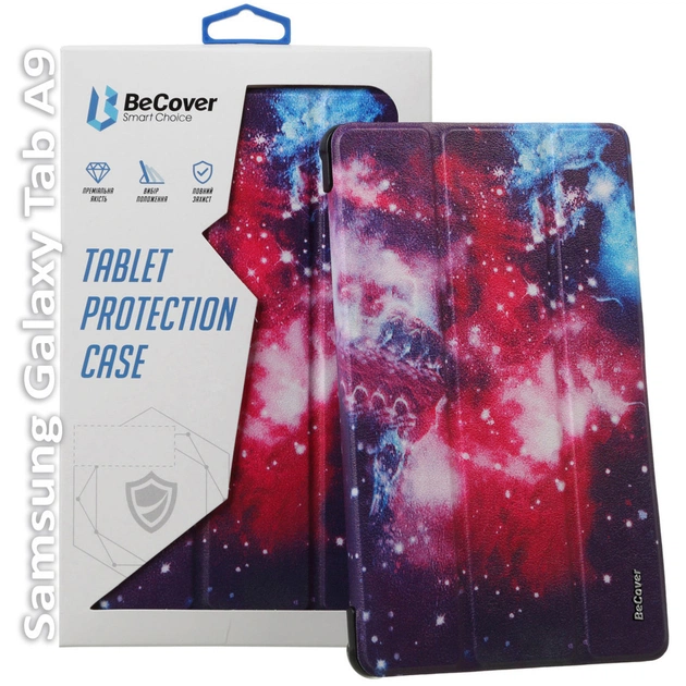 Чехол для планшета BeCover Smart Case Samsung Tab A9 SM-X115 8.7" Space (709917) - изображение 1