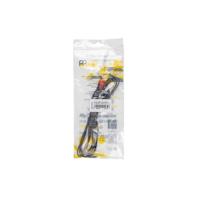 Кабель мультимедійний 3.5mm M to 2xRCA M 2.5m PowerPlant (CA914326) - picture 4