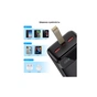 Батарея універсальна Choetech 50000mAh, PD/65W, QC/3.0, USB-C In/out, 2*USB-A (B733-CCBK) - зменшене зображення 5