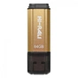 Флеш-накопичувач USB 64GB Hi-Rali Stark Series Gold (HI-64GBSTGD) - зменшене зображення 1
