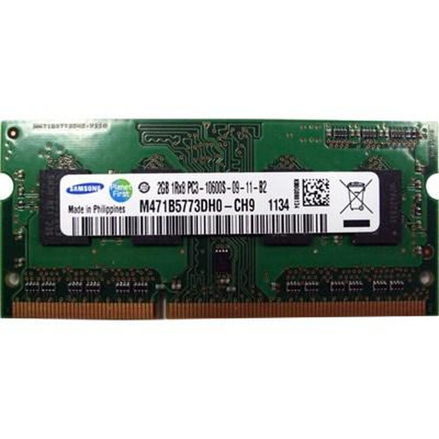 Модуль пам'яті для ноутбука SoDIMM DDR3 2GB 1333 MHz Samsung (M471B5773DH0-C) - изображение 1