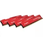 Модуль пам'яті для комп'ютера DDR4 32GB (4x8GB) 2133 MHz HyperX FURY Red Kingston Fury (ex.HyperX) (HX421C14FR2K4/32) - зменшене зображення 2