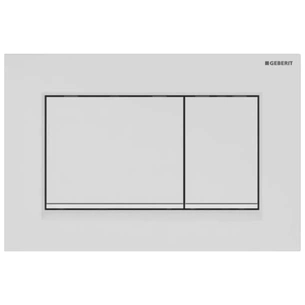 Панель змиву Geberit Sigma30 білий (115.883.11.1) зображення 1