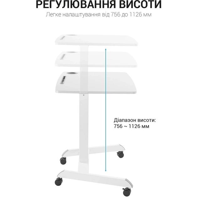 Комп`ютерний стіл OfficePro ODM380W - picture 7