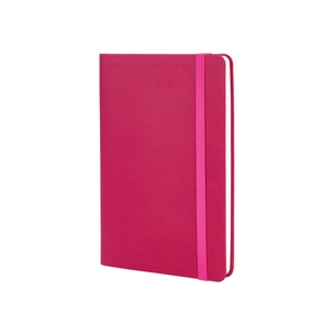 Книга записна Optima А5 VIVELLA, м’яка обкладинка, гумка, білий блок лінія, рожевий (O27104-09) зображення 1
