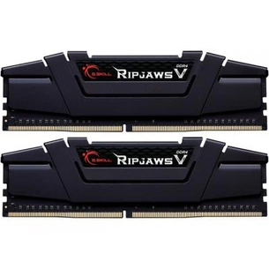 Модуль пам'яті для комп'ютера DDR4 32GB (2x16GB) 3200 MHz RipjawsV Black G.Skill (F4-3200C14D-32GVK) зображення 1
