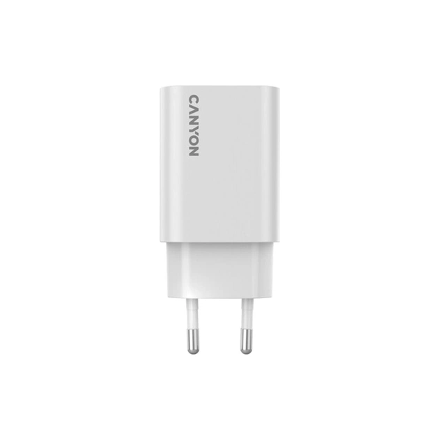 Зарядний пристрій Canyon 30CL OnCharge USB-C PD30W White (CNE-CHA30CLW) - зображення 1
