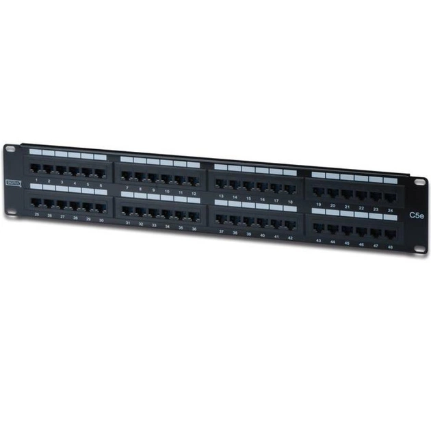 Патч-панель Digitus 19" 48хRJ-45 UTP 2U cat. 5e в сборе (DN-91548U) - picture 1