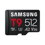 Карта пам'яті Samsung 512GB microSDXC class 10 UHS-I U3 V30 A2 T9 (MB-MH512T/WW) - зменшене зображення 1