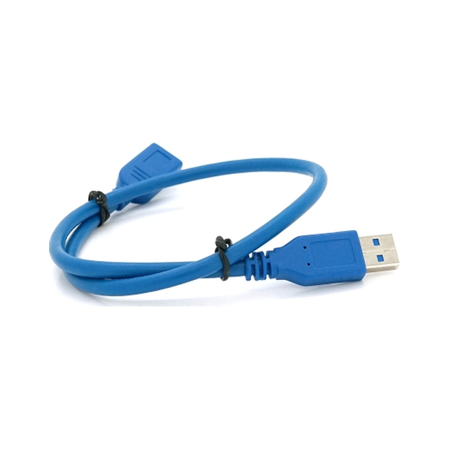 Дата кабель USB 3.0 AM/AF 0.5m blue Voltronic (YT-3.0AM\AF-0.5BL) - изображение 1