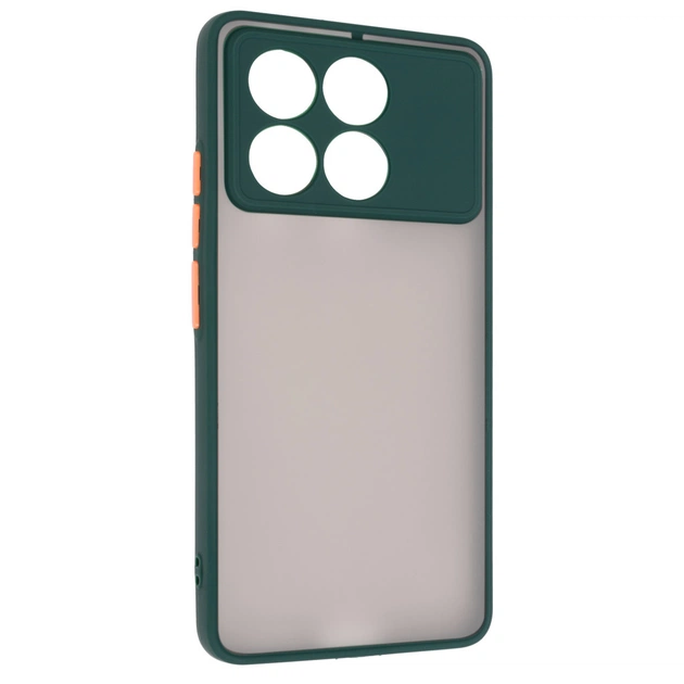 Чохол до мобільного телефона Armorstandart Frosted Matte Xiaomi Poco X6 Pro 5G Dark Green (ARM73372) - зображення 1