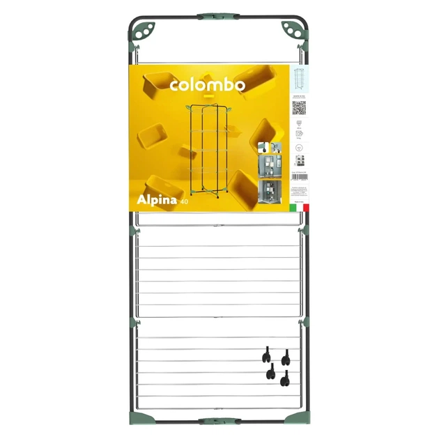 Сушарка для білизни Colombo Alpina 40 Підлогова (ST194/4CF) (930491) - picture 4