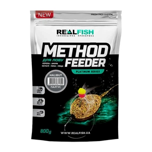 Прикормка Real Fish Method Feeder Палтус 0.8kg (809.00.14) зображення 1
