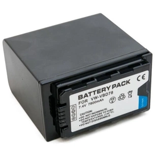 Акумулятор до фото/відео Extradigital Panasonic VW-VBD78, Li-ion, 7.4V, 7800mAh (BDP2694) зображення 1