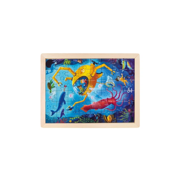 Пазл Hape Океан з розмальовкою (E1643) - picture 2