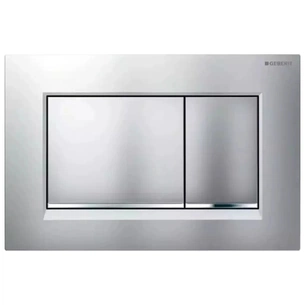 Панель змиву Geberit Sigma 30 хром мат (115.883.JQ.1) зображення 1