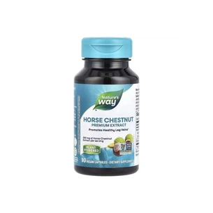 Витамин Nature's Way Конский каштан, премиум экстракт, 250 мг, Horse Chestnut, Premium Extr (NWY-62000) изображение 1