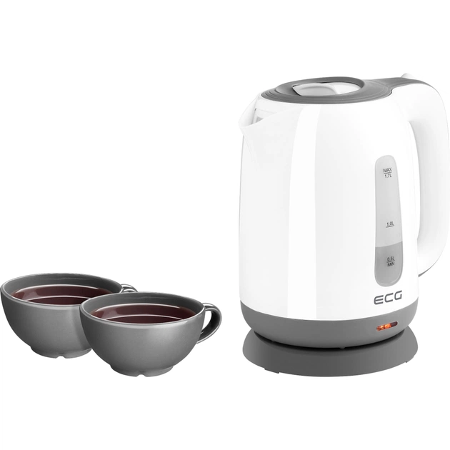 Електрочайник ECG RK 1759 Classica Grigio - зображення 7