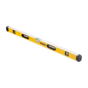 Рівень DeWALT BOX BEAM LEVELS, алюмінієвий, 3 капсули, 1200 мм (DWHT0-43248) зображення 1