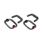 Упори для віджимань Adidas Performance Push Up Bars ADAC-12232 Чорний/Червоний (885652021579) - зменшене зображення 8