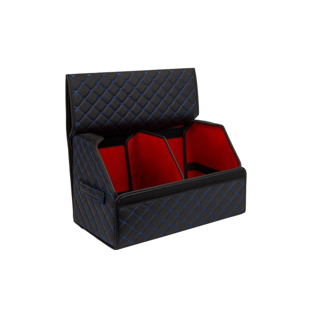 Сумка-органайзер EVAtech ECO M 30x30x50 см чорна з синьою ниткою (EHECEMBLBR) - picture 3