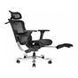 Офісне крісло GT Racer B-542 Black - зменшене зображення 6