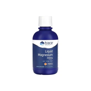 Мінерали Trace Minerals Магній, 300 мг, смак мандарину, Liquid Magnesium, 473 мл (TMR-00277) зображення 1