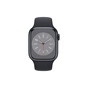 Смарт-годинник Apple Watch Series 8 GPS 41mm Midnight Aluminium Case with Midnight Sport Band - Regular (MNP53UL/A) - зменшене зображення 2