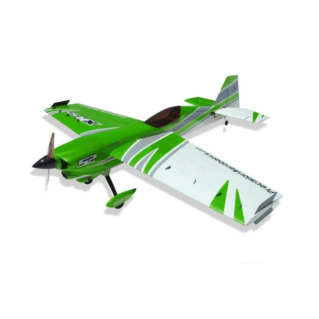 Радіокерована іграшка Precision Aerobatics Літак XR-52 1321мм KIT (зелений) (PA-XR52-GREEN) - зображення 1