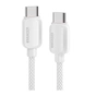 Дата кабель USB-C to USB-C 1.0m 100W white Essager (EXCTT1-WL02-P) - зменшене зображення 1