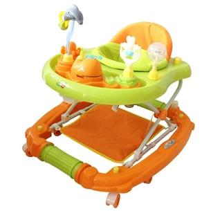 Ходунки BabyHit Emotion Zoo Orange (11481) зображення 1