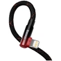 Кабель Baseus MVP 2 USB Type-C - Lightning (M/M), 20W, 1 м Black/Red (CAVP000220) - зменшене зображення 4