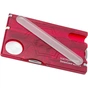 Мультитул Victorinox SwissCard NailCare Transparent Red (0.7240.T) - зменшене зображення 3