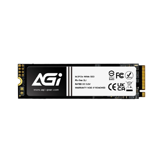 Накопитель SSD M.2 2280 512GB AGI (AGI512GIMAI298-CB) - изображение 1
