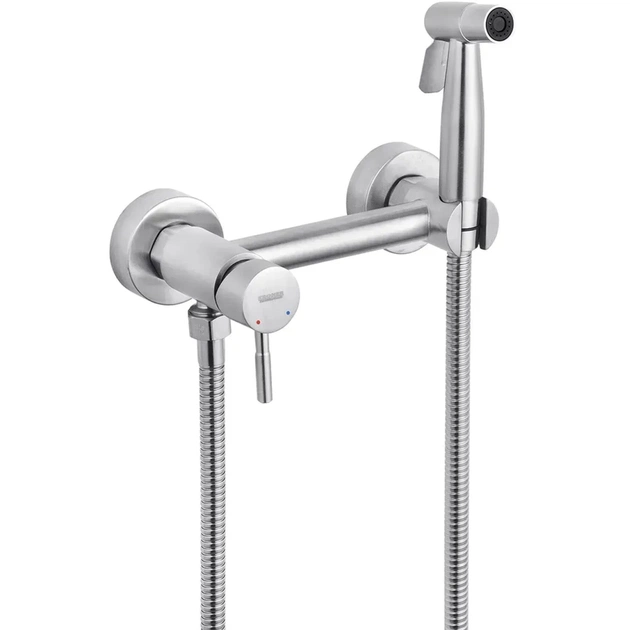 Душовий гарнітур Kroner Edelstahl Klassisch-ESG063 + змішувач Edelstahl Klassisch-ESG010 + змішувач Edelstahl Klassisch (CVS30208) - зображення 6