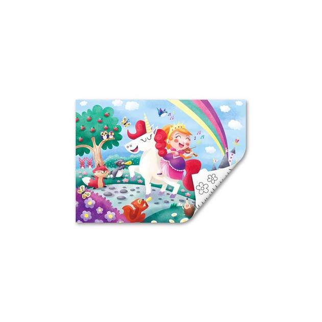 Пазл Hape Єдинороги з розмальовкою (E1642) - picture 7