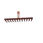 Граблі Grad прямі 12 зубів 290x83мм зварне кріплення (29348) - зменшене зображення 2